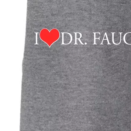 I Heart Dr Fauci Doggie 3-End Fleece Hoodie