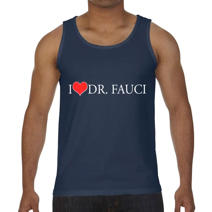 I Heart Dr Fauci Comfort Colors® Tank Top