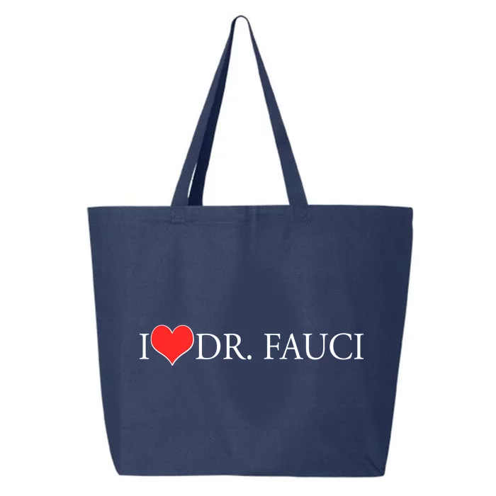 I Heart Dr Fauci 25L Jumbo Tote