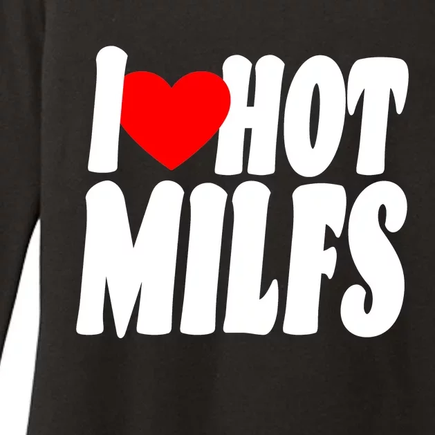 I Heart Hot Miffs Womens CVC Long Sleeve Shirt