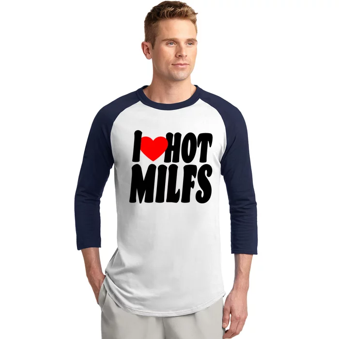 I Heart Hot Miffs Baseball Sleeve Shirt