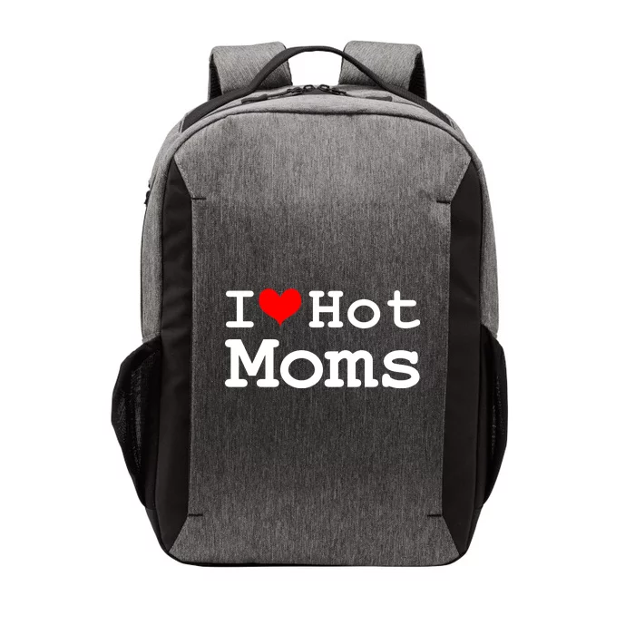 I Heart Hot Moms Vector Backpack