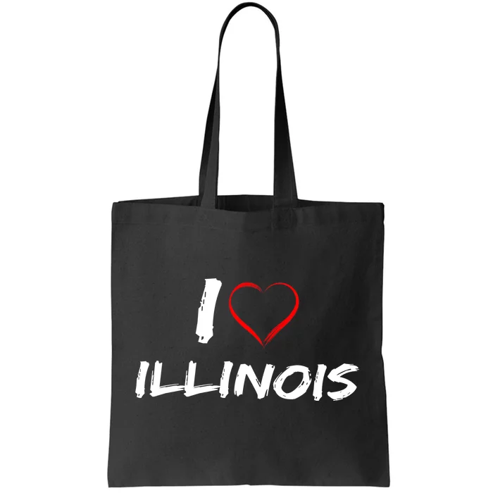 I Heart Illinois Tote Bag