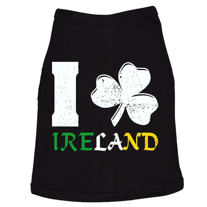 I Heart Ireland Irish Clover Doggie Tank