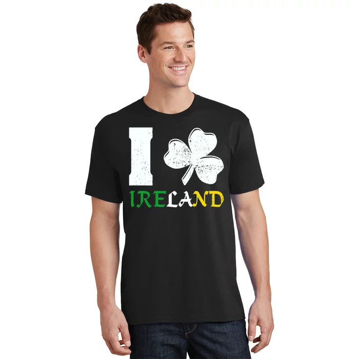 I Heart Ireland Irish Clover T-Shirt