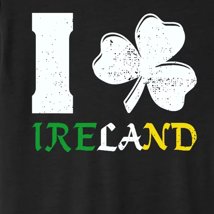 I Heart Ireland Irish Clover ChromaSoft Performance T-Shirt