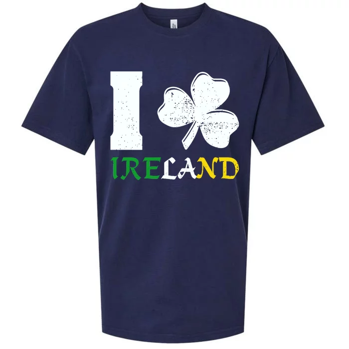 I Heart Ireland Irish Clover Sueded Cloud Jersey T-Shirt