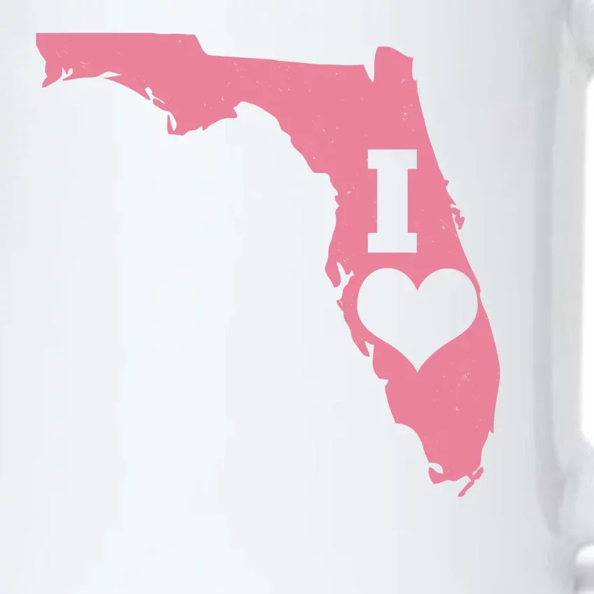 I Heart Love Florida State Black Color Changing Mug