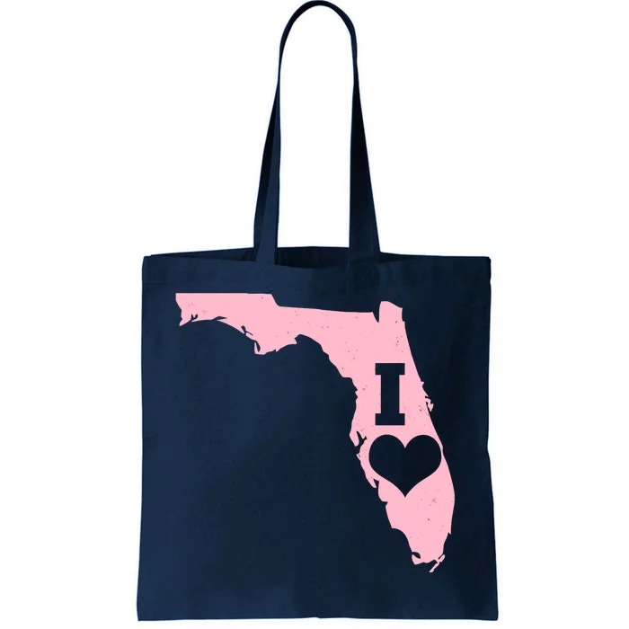 I Heart Love Florida State Tote Bag