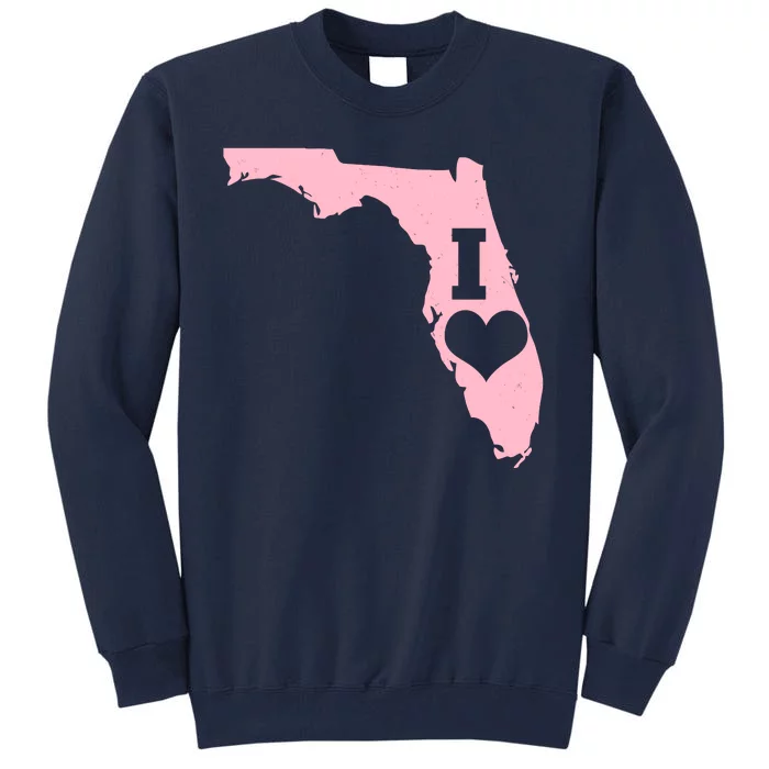 I Heart Love Florida State Tall Sweatshirt