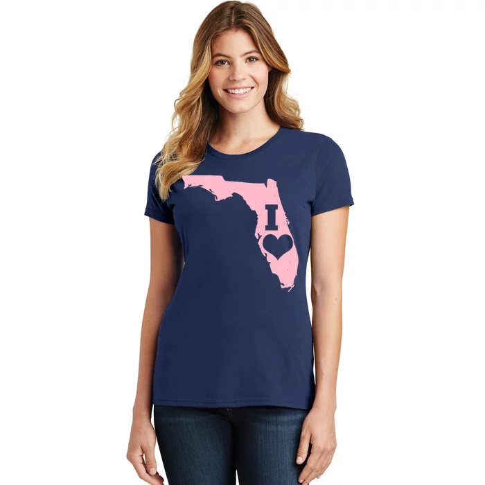 I Heart Love Florida State Women's T-Shirt