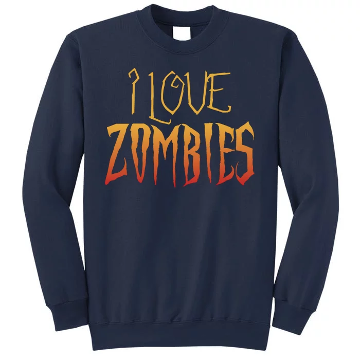 I Heart love Zombies Sweatshirt