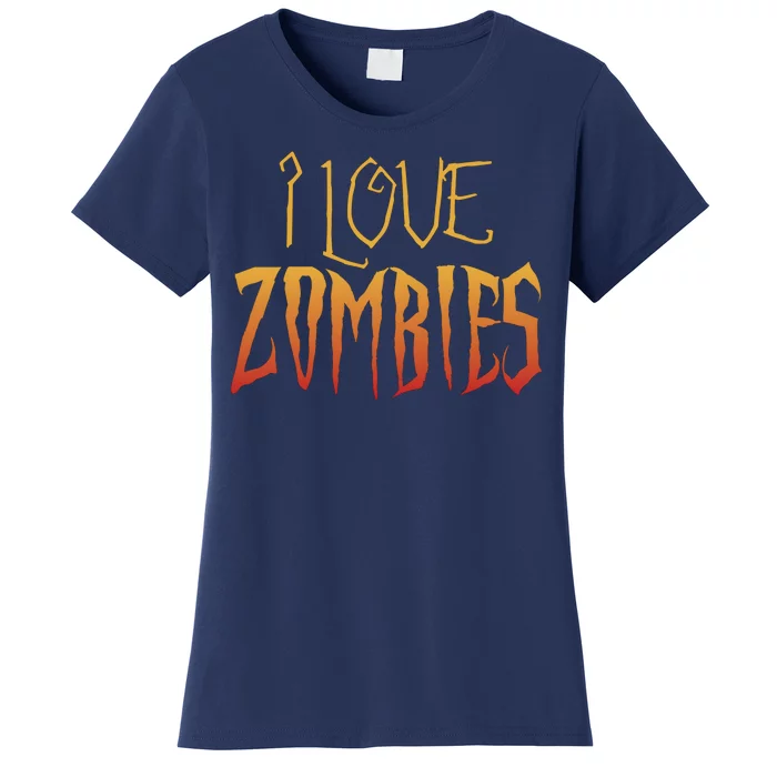 I Heart love Zombies Women's T-Shirt