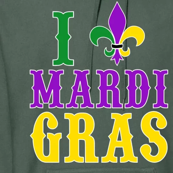 I Heart Mardi Gras Premium Hoodie