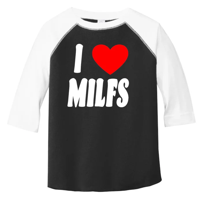 I Heart Milfs Toddler Fine Jersey T-Shirt