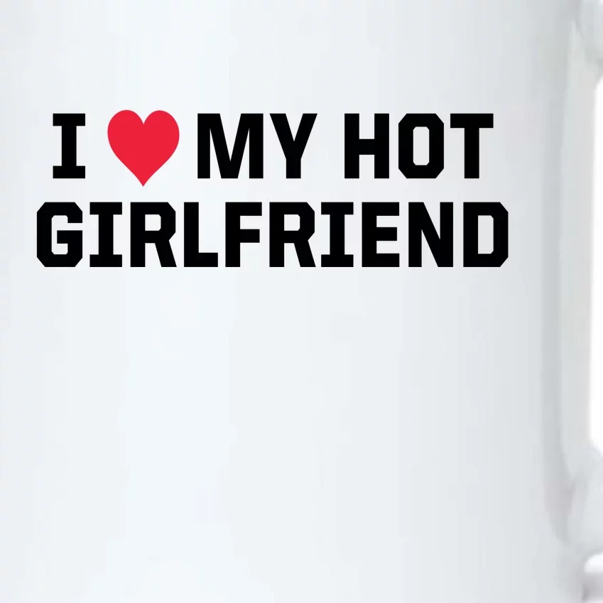 I Heart My Hot Girlfriend Fenny Couples Black Color Changing Mug