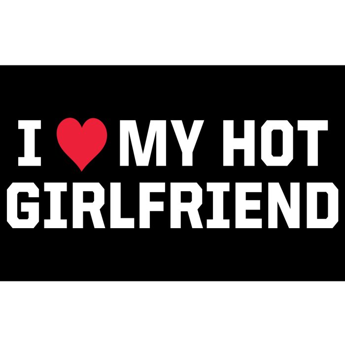 I Heart My Hot Girlfriend Fenny Couples Bumper Sticker