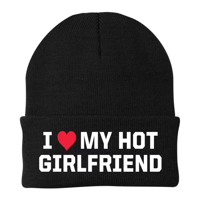 I Heart My Hot Girlfriend Fenny Couples Knit Cap Winter Beanie