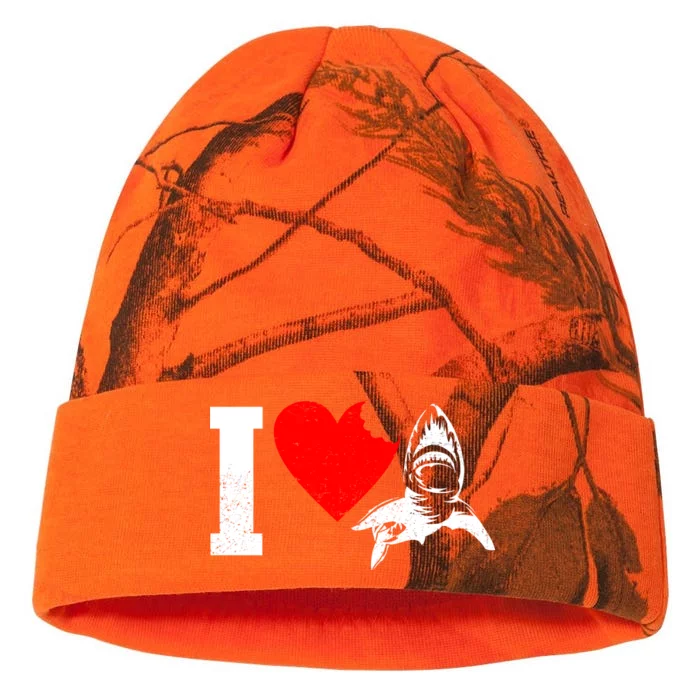 I Heart Sharks Kati - 12in Camo Beanie