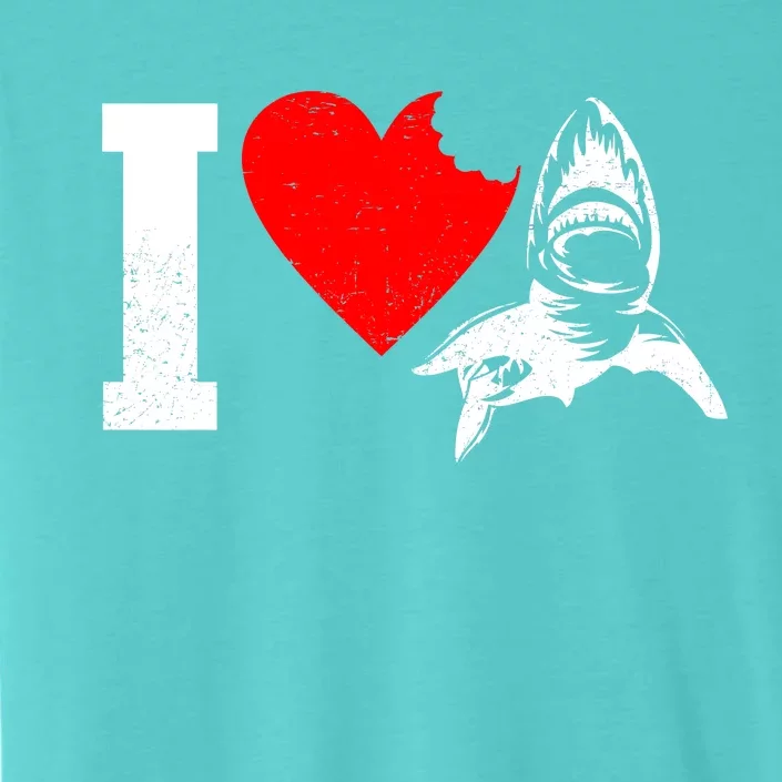 I Heart Sharks ChromaSoft Performance T-Shirt