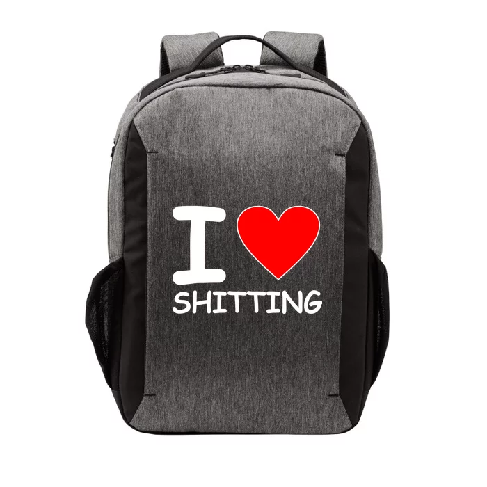 I Heart Shitting Poop Vector Backpack