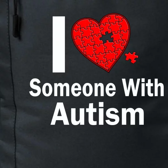 I Heart Someone With Autism Daily Commute Backpack