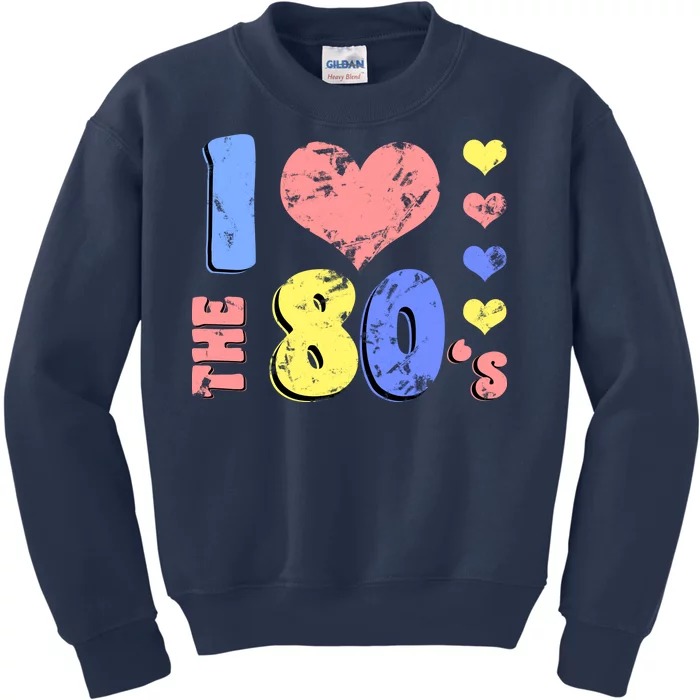 I Heart The 80's Kids Sweatshirt