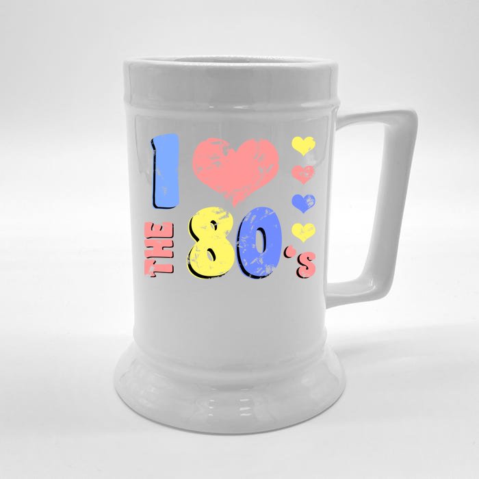 I Heart The 80's Front & Back Beer Stein