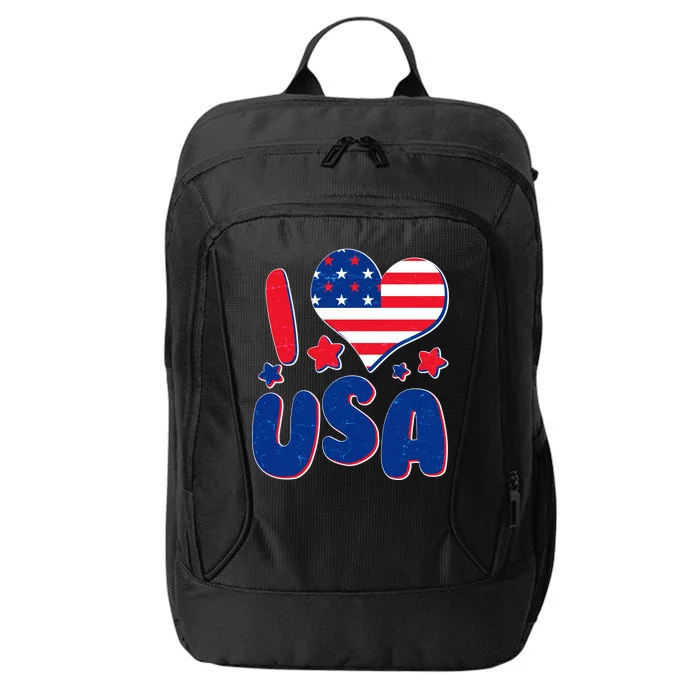 I Heart USA City Backpack