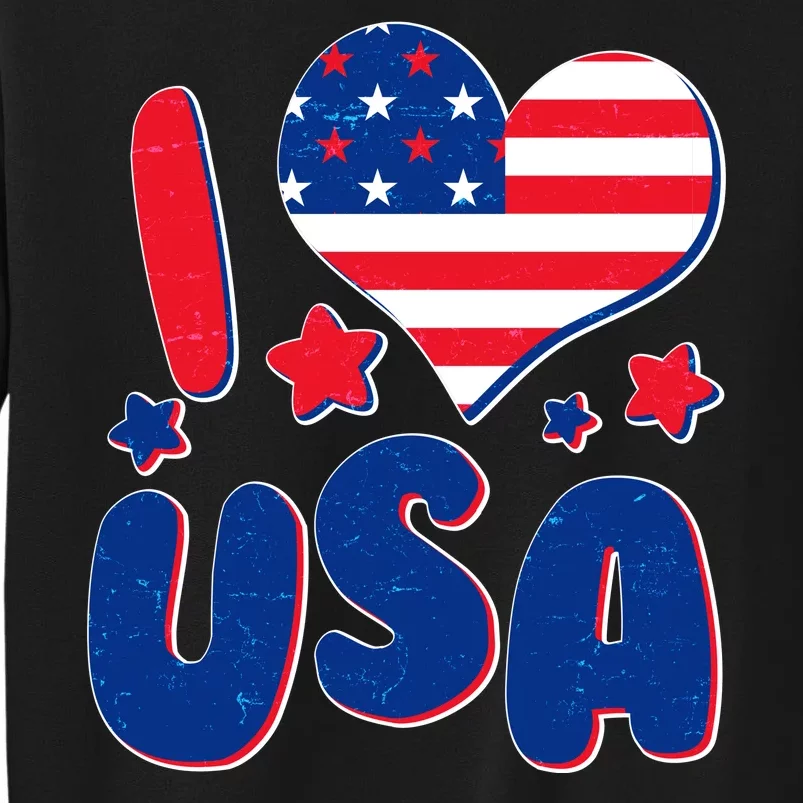 I Heart USA Tall Sweatshirt