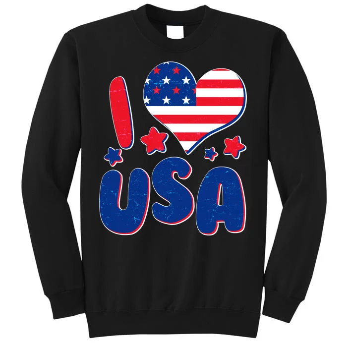 I Heart USA Tall Sweatshirt