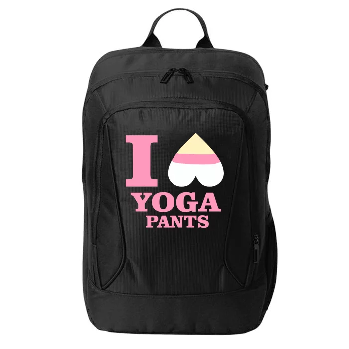 I Heart Yoga Pants City Backpack