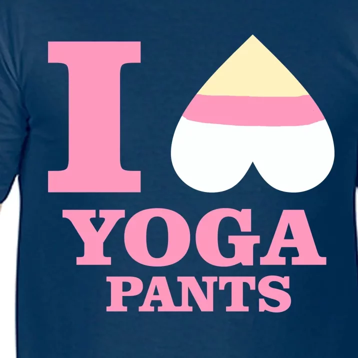 I Heart Yoga Pants Comfort Colors T-Shirt