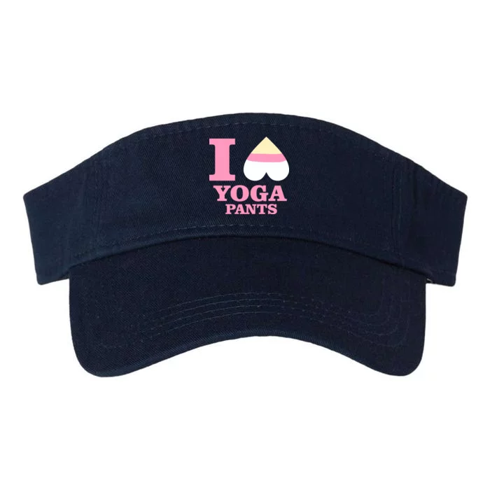 I Heart Yoga Pants Valucap Bio-Washed Visor