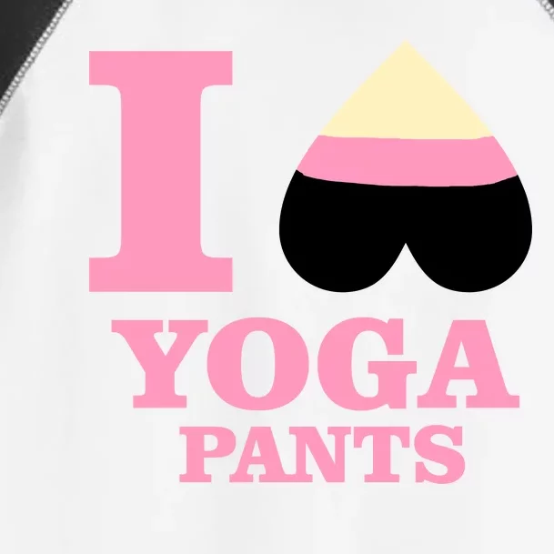 I Heart Yoga Pants Toddler Fine Jersey T-Shirt