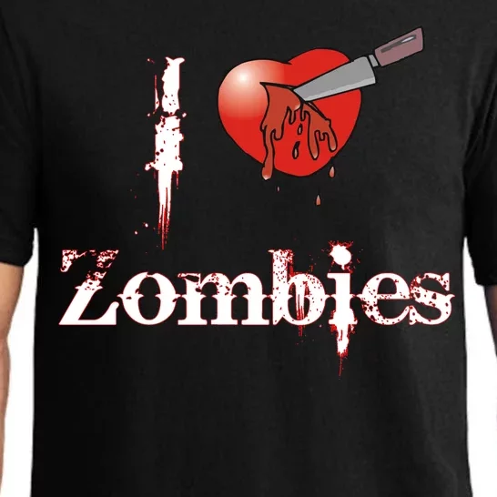 I Heart Zombies Pajama Set