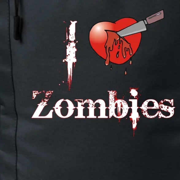 I Heart Zombies Daily Commute Backpack