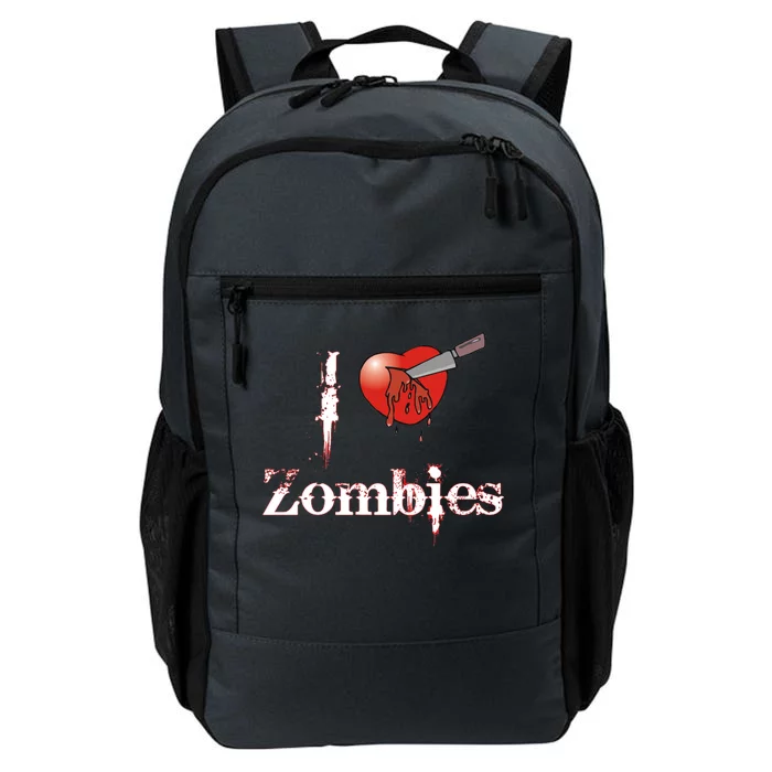 I Heart Zombies Daily Commute Backpack