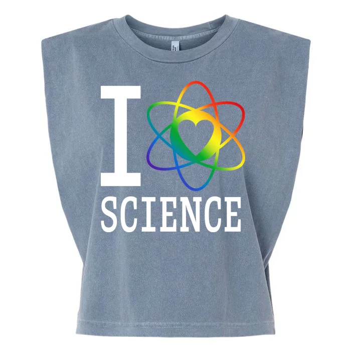 I Heat Science Garment-Dyed Women's Muscle Tee