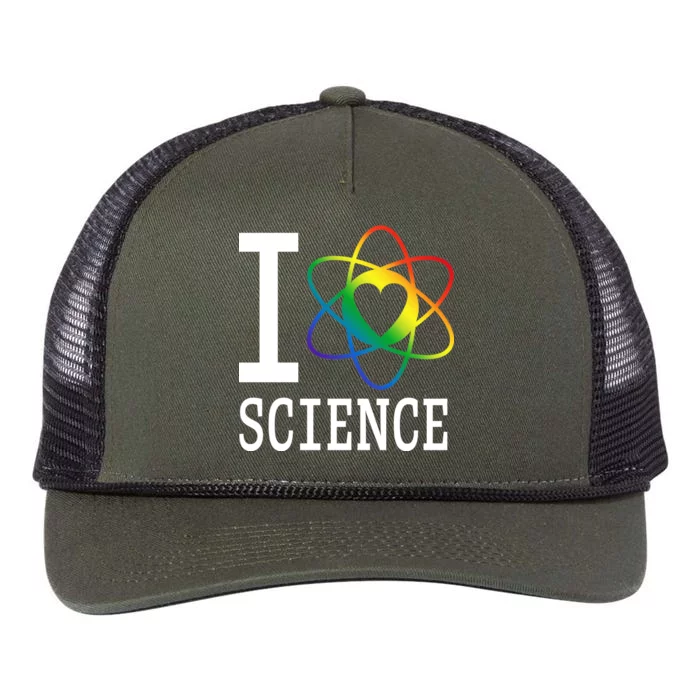 I Heat Science Retro Rope Trucker Hat Cap