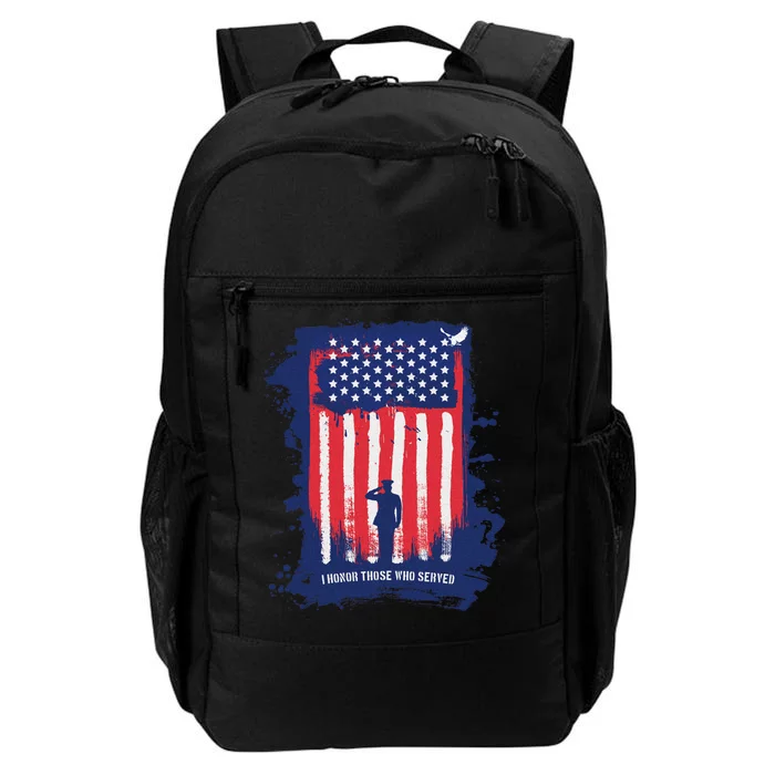 I Honor Those Who Served Daily Commute Backpack