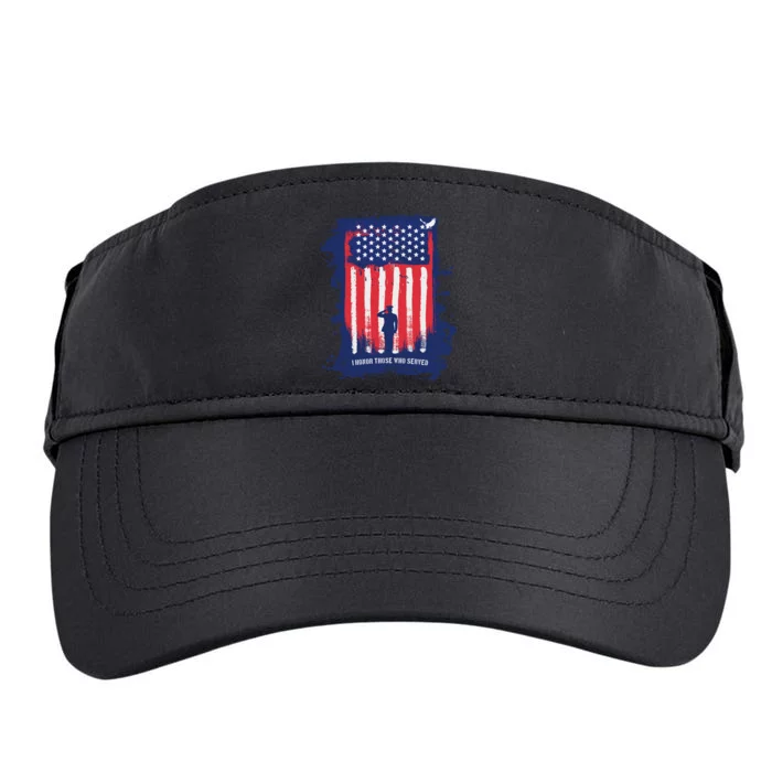 I Honor Those Who Served Adult Drive Performance Visor