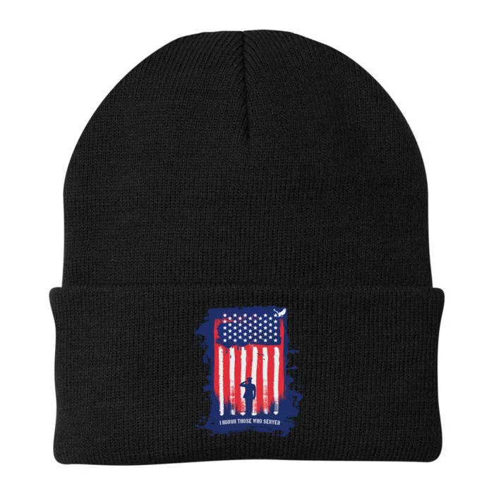 I Honor Those Who Served Knit Cap Winter Beanie