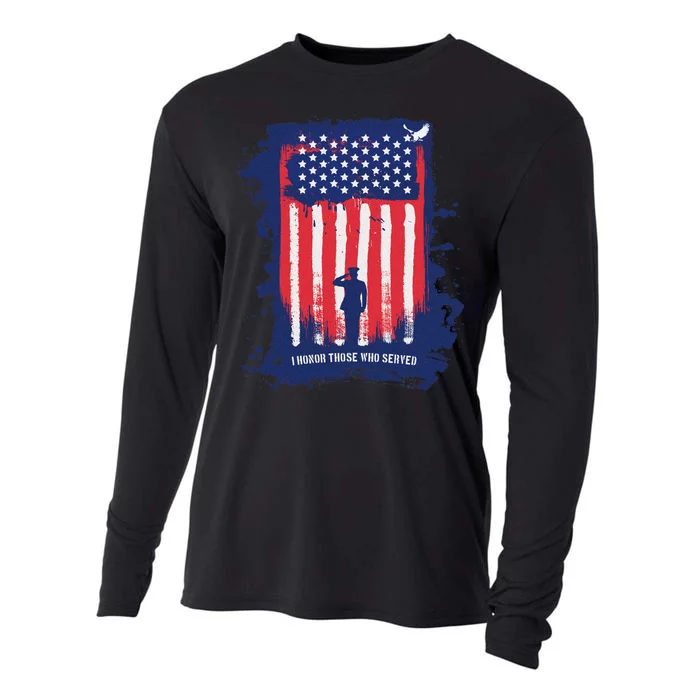 I Honor Those Who Served Cooling Performance Long Sleeve Crew