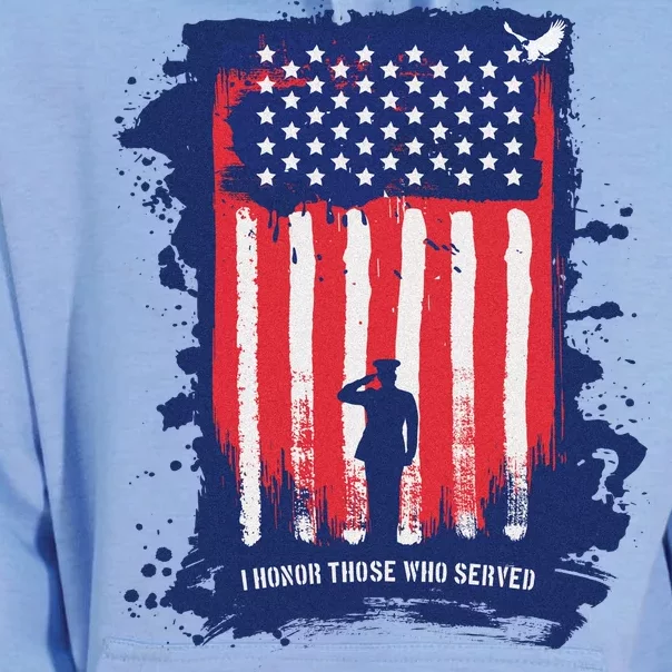 I Honor Those Who Served Unisex Surf Hoodie