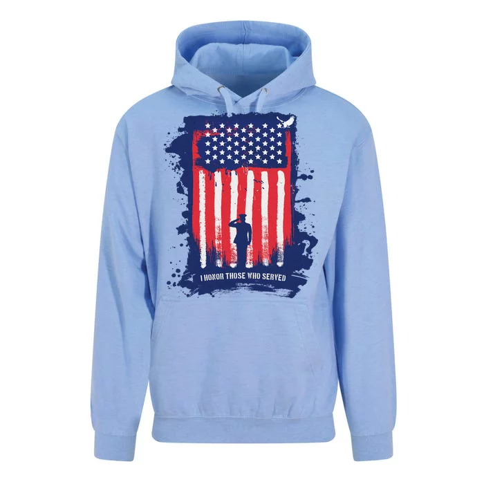 I Honor Those Who Served Unisex Surf Hoodie