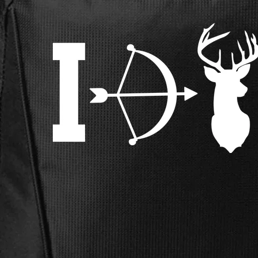 I Hunt Deer City Backpack