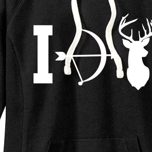 I Hunt Deer Women's Fleece Hoodie