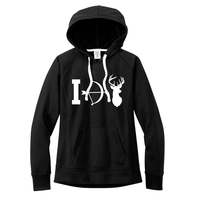 I Hunt Deer Women's Fleece Hoodie