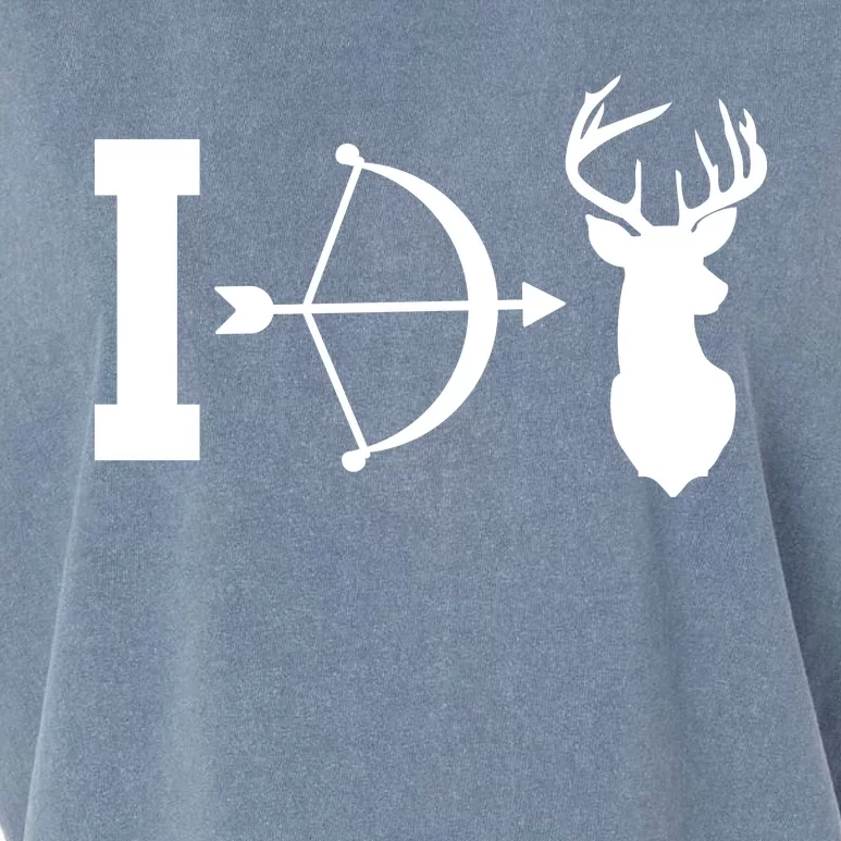 I Hunt Deer Garment-Dyed Women's Muscle Tee